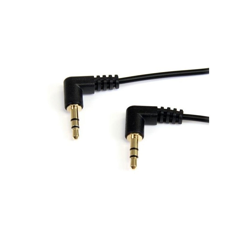 StarTech.com Cable de Audio Estéreo 3,5mm Delgado  MU1MMS2RA