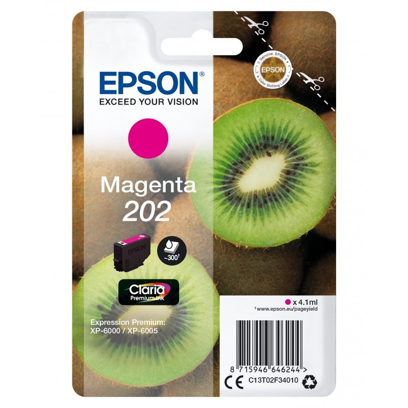 Epson 202 Magenta C13T02F34020