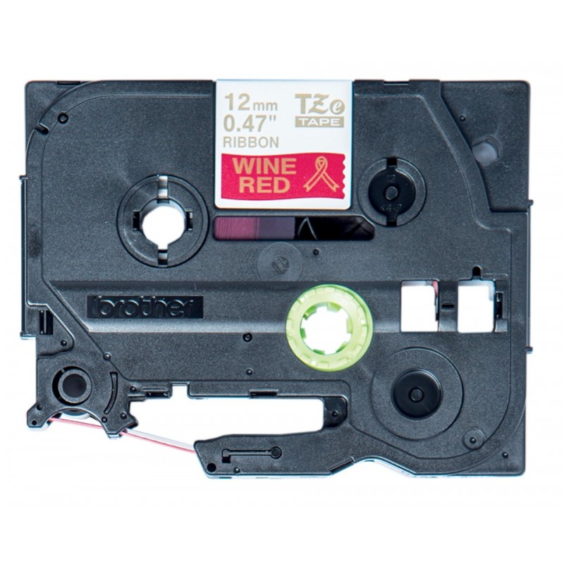 Brother TZE-RW34, Oro sobre rojo, TZe, Negro, Transferencia térmica, Brother, PT-1000 GL-100 GL-200  TZERW34