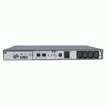 APC Smart-UPS SC 450VA - UPS ( montaje en bastidor ) - CA 230 V - 280 vatios - 450 VA - RS-232 - 4 c SC450RMI1U