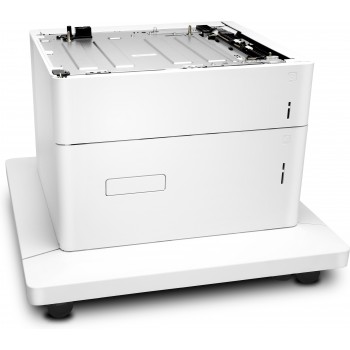 HP Alimentador HCI y soporte Color LaserJet de 1x550 2000-sheet, Bandeja de papel, 2550 hojas, Blanc P1B12A