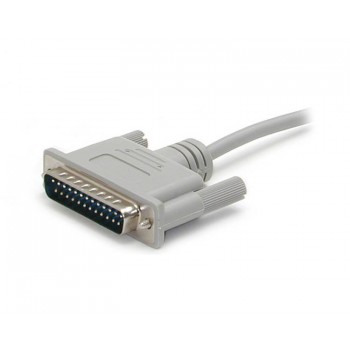 StarTech.com Cable de 3m de módem nulo serie cruzado DB9 hembra a DB25 macho, 12,4 cm, 17 mm, 216 mm SCNM925FM