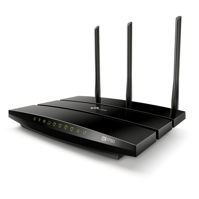 TP-LINK Archer C7 cableado 4 puertos RJ-45 10,100,1000 Negro ARCHER C7
