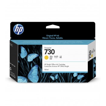 HP 730 130-ml Yellow DesignJet P2V64A Amarillo P2V64A