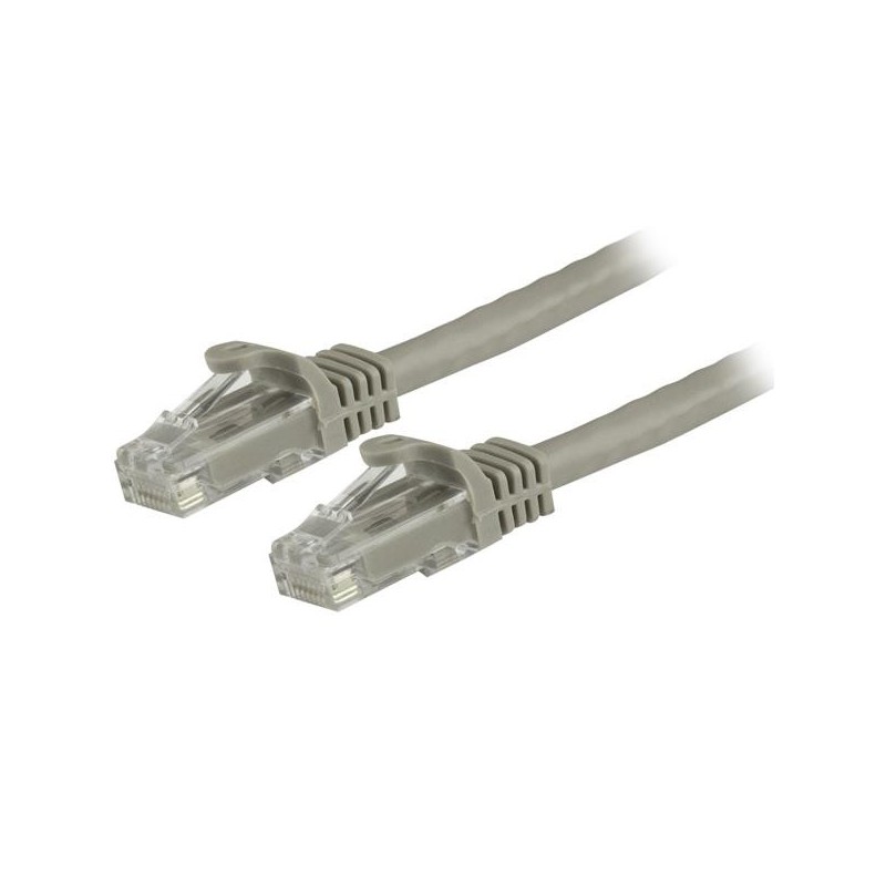 StarTech.com Cable de 3m Gris de Red Gigabit Cat6  N6PATC3MGR