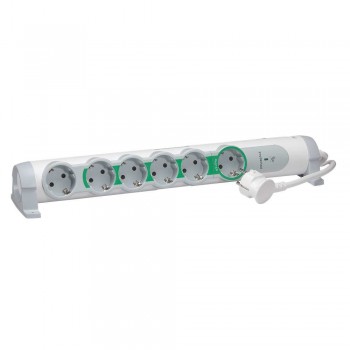Cbl Multi-outl ext masts 6x2P+E-1.5m crd 80802