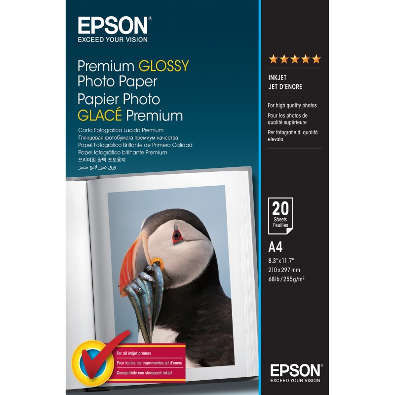 Paper Prem Glossy Photo A4 20sh C13S041287