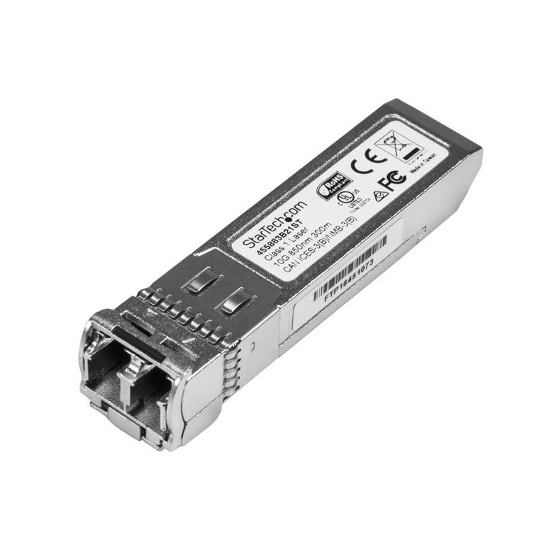 StarTech.com Módulo SFP+ de Fibra Óptica de 10 Gigabits - Compatible con HP 455883-B21 - Multimodo L 455883B21ST