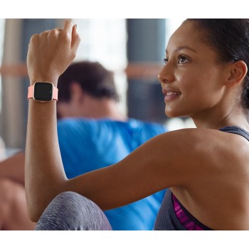 Fitbit Versa, LCD, Pantalla táctil, Oro rosado FB505RGPK-EU