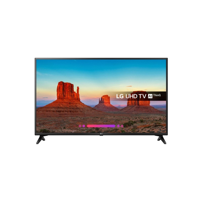 LG 49UK6200PLA, 124,5 cm (49"), 3840 x 2160 Pixeles, LED, Smart TV, Wifi, Negro 49UK6200PLB