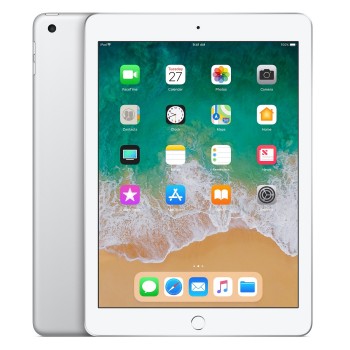 Apple iPad, 24,6 cm (9.7"), 2048 x 1536 Pixeles, 128 GB, iOS 11, 469 g, Plata MR7K2TY A