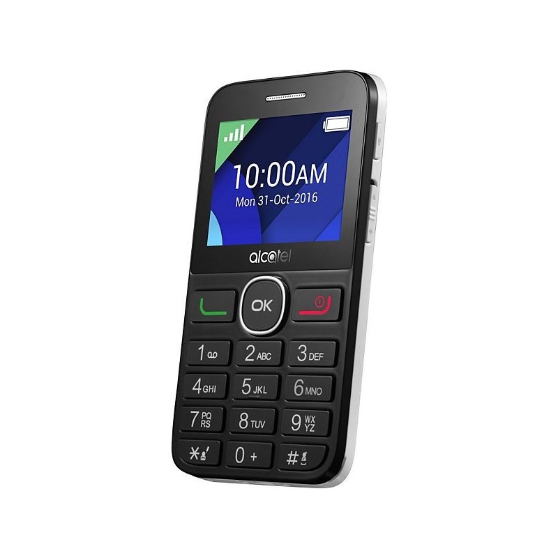 Alcatel One Touch 20.08G - negro, blanco - 16 MB - GSM - teléfono móvil 2008G-3AALIB1