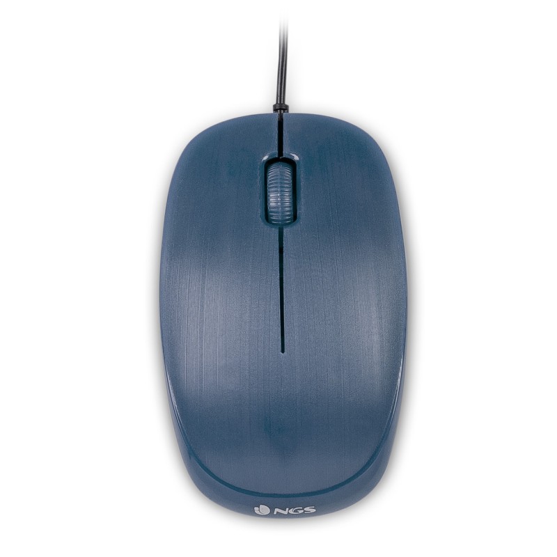 RATON NGS USB SOBREMESA OPTICAL WIRED MOUSE BLUE FLAME FLAME BLUE