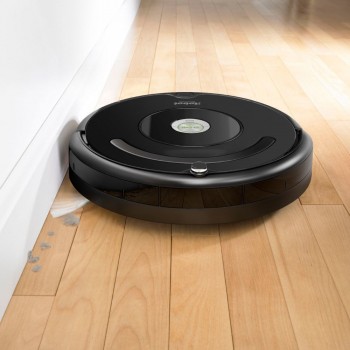 iRobot Roomba 606, Sin bolsa, Negro, Alrededor, 0,6 L, Alfombra, Suelo duro, Ión de litio R606040