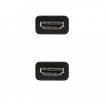 Nanocable CABLE HDMI V1.4 (ALTA VELOCIDAD   HEC) CON FERRITA A M-A M ORO 1.0 M, HDMI, HDMI, Masculin 10.15.1601