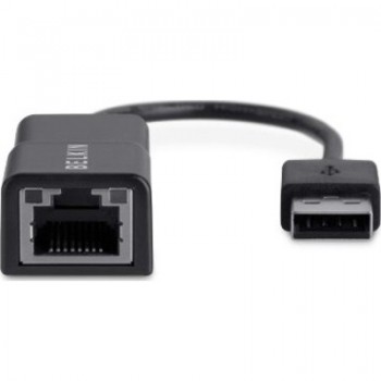 Belkin F4U047BT adaptador de cable USB 2.0 RJ-45 Negro