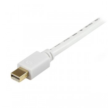 StarTech.com Cable de 1,8m de Vídeo Adaptador Conversor Activo Mini DisplayPort a VGA - 1080p - Blan MDP2VGAMM6W