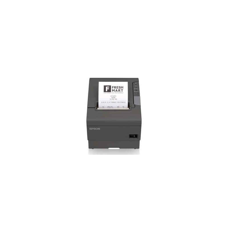 Epson TM T88V - Impresora de recibos - B W - línea térmica - rollo 8 cm - hasta 300 mm segundo - par C31CA85833
