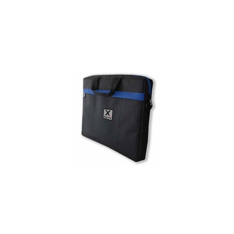 MALETIN APPROX APPNB15S NEGRO AZUL - HASTA 15.6" 39.62CM - RELLENO RESISTENTE Y DE GRAN ESPESOR - BO
