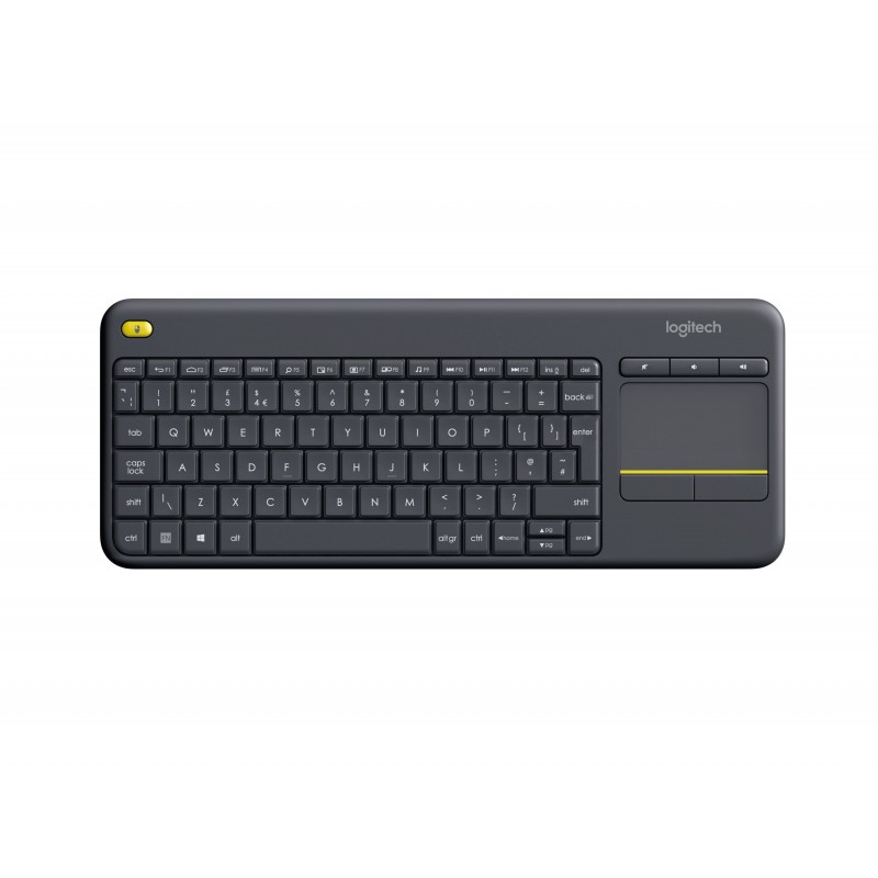 Logitech K400 Plus Wireless Negro 920-007143