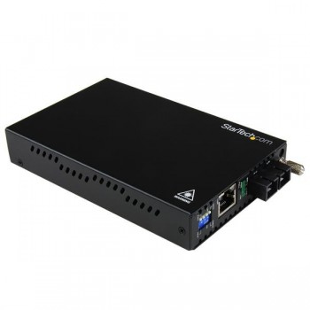 StarTech.com Conversor de Medios Gigabit Ethernet  ET91000SC2
