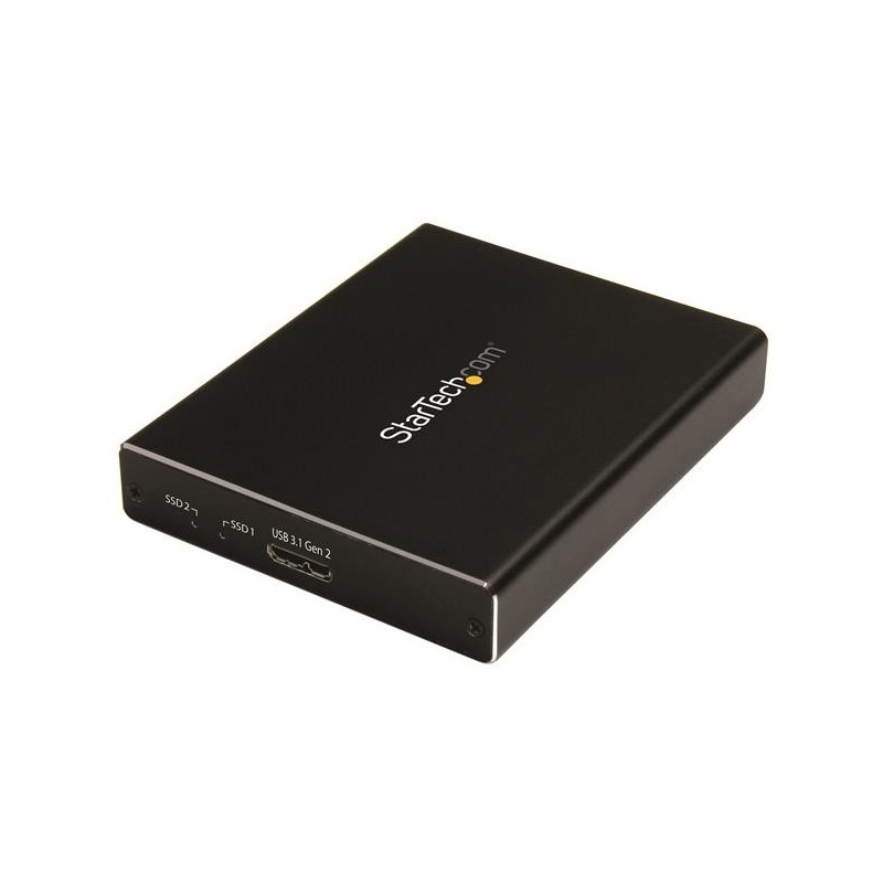 (Reacondicionado) StarTech.com SMS2BU31C3R, mSATA, 26.8 mm, 50.8 mm, 0, 1, BIG, JBOD, 3.1 (3.1 Gen 2), Micro-USB B (re