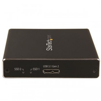 (Reacondicionado) StarTech.com SMS2BU31C3R, mSATA, 26.8 mm, 50.8 mm, 0, 1, BIG, JBOD, 3.1 (3.1 Gen 2), Micro-USB B (re