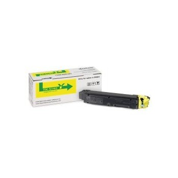 Tóner microfino amarillo para 5.000 páginas A4 ISO IEC 19798 TK-5140Y