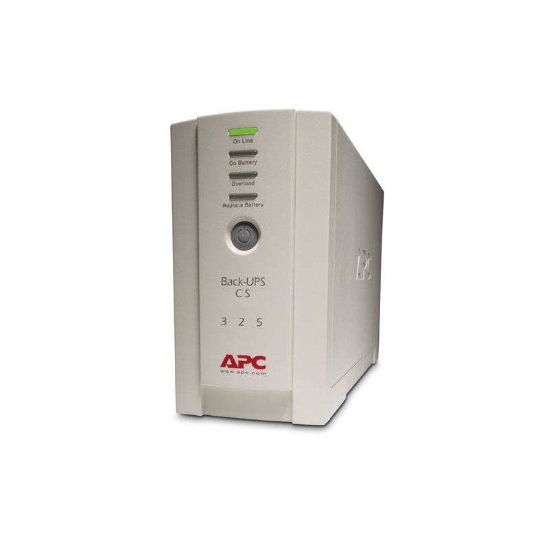 APC Back-UPS CS 325 - UPS ( externa ) - CA 230 V - 210 vatios - 350 VA - 4 conector es de salida BK3 BK325I