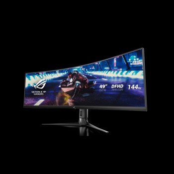 ASUS XG49VQ pantalla para PC 124,5 cm (49") UltraWide Quad HD LED Curva Black 90LM04H0-B01170