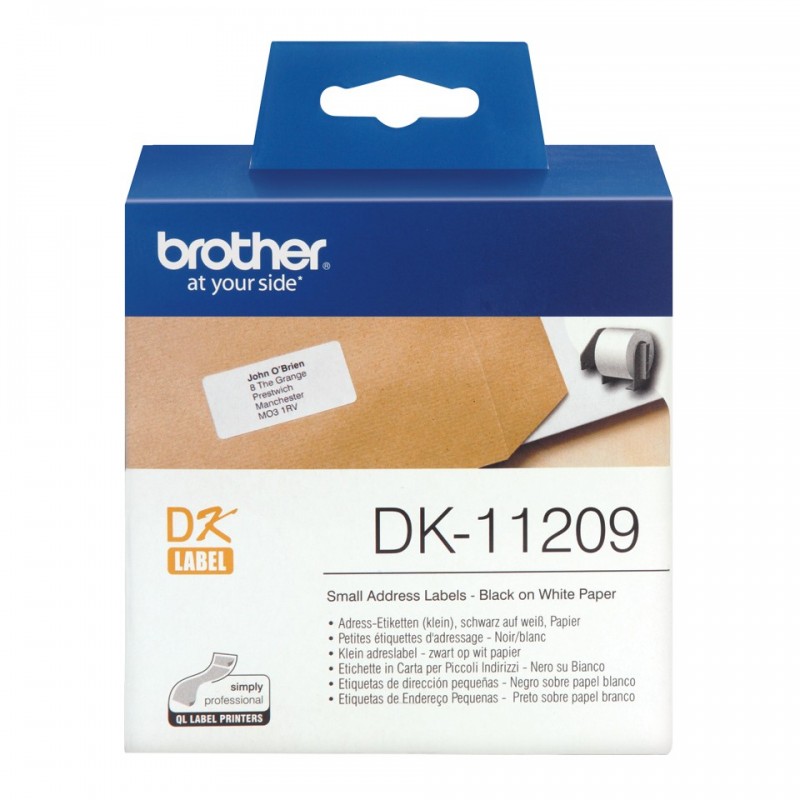 ETIQUETA 62X29MM BROTHER DK11209