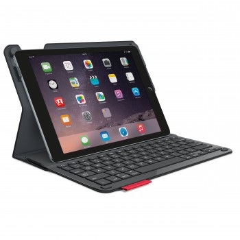 Logitech Type+ Bluetooth - Español Estuche de teclado cubierta Logitech Type+ - para iPad Air 2 - Ne 920-006587