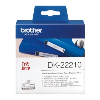 Brother DK-22210 - Etiquetas - Roll (2.9 cm x 30.5 m) DK22210
