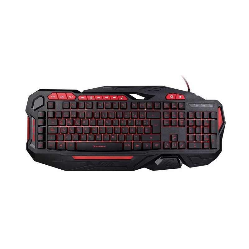 Phoenix Factorkey Interruptor de membrana Wired Negro PHFACTORKEY