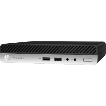 HP ProDesk 400 G4, 2,1 GHz, Intel Core i5, i5-8500T, 8 GB, 256 GB, Windows 10 Pro 4CZ89EA