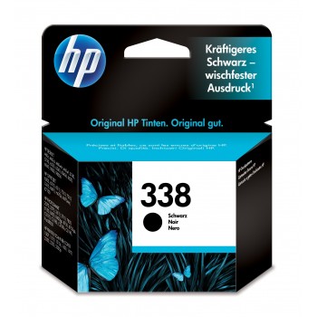 Cartucho de tinta original HP 338 negro C8765EE