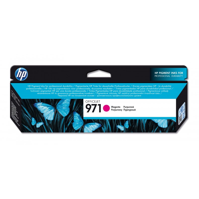 Cartucho de tinta original HP 971 magenta CN623AE