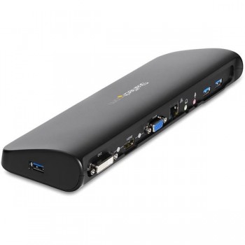 StarTech.com Estación de Conexión Docking Station  USB3SDOCKHDV