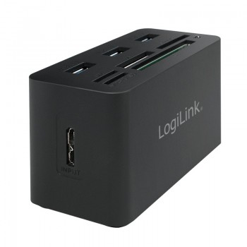 LogiLink CR0042, USB 3.0 (3.1 Gen 1) Type-A, USB 2.0,USB 3.0 (3.1 Gen 1) Type-A, CF, MS Duo, MS Micr