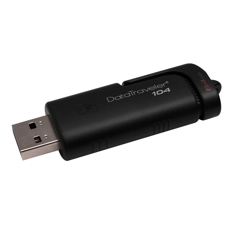 Kingston Technology DataTraveler 64GB 2.0 Negro DT104 64GB