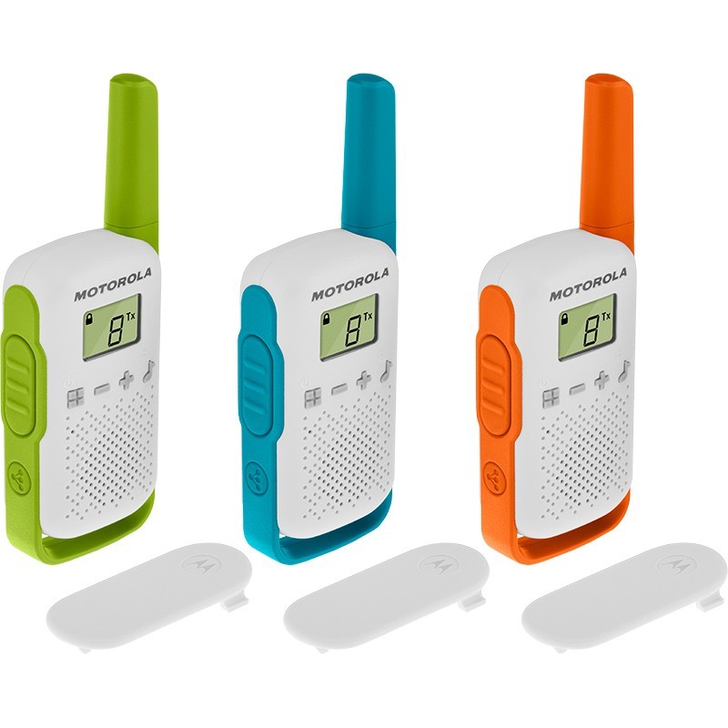 Motorola TALKABOUT T42, 16 canales, 4000 m, LCD 59T42TRIPLEPACK