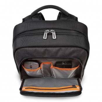 Targus CitySmart, Mochila para tablet, 39,6 cm (15.6"), Tirante para hombro, 860 g, Negro, Gris TSB911EU