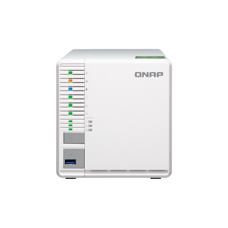 QNAP TS-332X, Unidad de disco duro, SSD, M.2, Serial ATA III, 2.5,3.5,M.2, 0, 1, 5, JBOD, FAT32,HFS+ TS-332X-4G