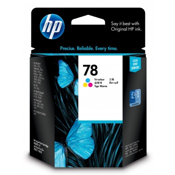 Cartucho de tinta original HP 78 tri-color C6578D