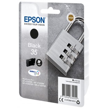 Epson Singlepack Black 35 Negro C13T35814010