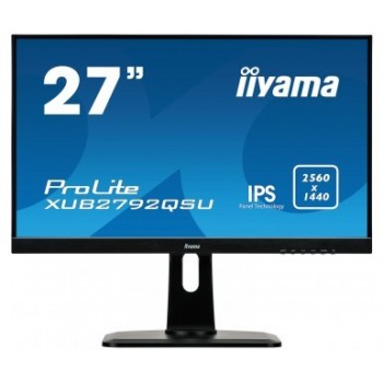 IIYAMA ProLite - 27 - 2K Ultra HD - IPS - 5 ms - Negro - XUB2792QSU-B1