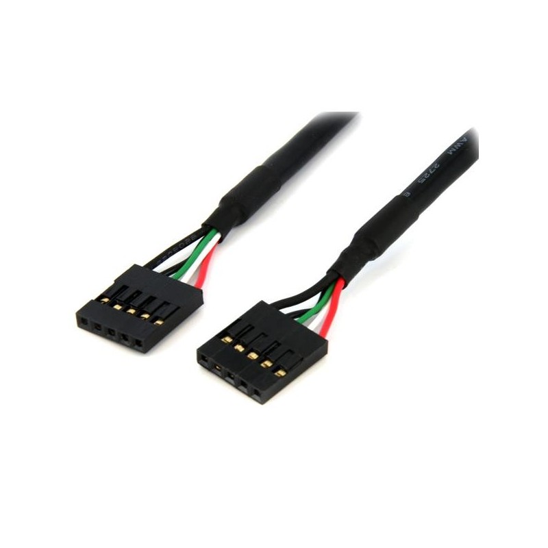 StarTech.com Cable Interno de 18 pulgadas al USB IDC de 5 pines del Cabezal de la Placa Base – H H,  USBINT5PIN