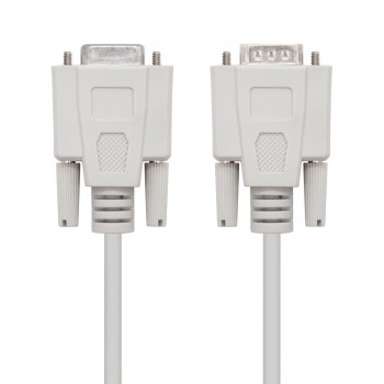 NANOCABLE 10.14.0503 CABLE SERIE NULL MODEM DB9 M-DB9 H 3.0 M