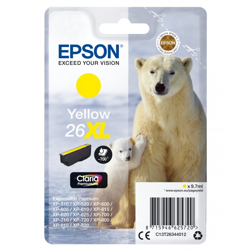 Epson C13T26344012 Amarillo C13T26344012