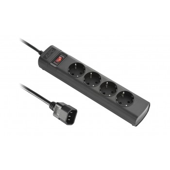 APC PZ42I-GR, Negro, Negro, 10 A, 2500 W, 1,5 m